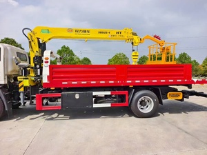 Véhicule de sauvetage de route de naufrageur de dépanneuse de Howo plate-forme de retour de 5 tonnes avec la grue pour le service d'urgence - Product Image 4