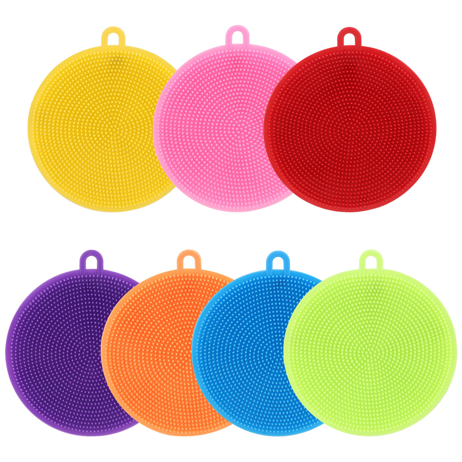 Eco-Friendly Silicone Dishwashing Brush – Plastic Kitchen Scrub Brush for Pots & Pans
