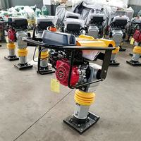 Pilonneuse de sol GX160 de haute qualité, compresseur de type 'Jumping Jack' 90, avec moteur, roulement et pompe, 4-7 CV, pour routes, haute efficacité