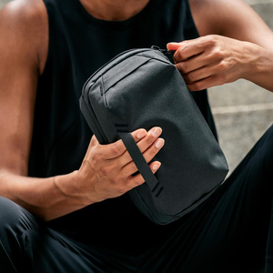 Tech Pouch Electronics Organizer for Travel or Everyday Carry, Origami-Style Storage, Cable Pass-Through,Gear Carry Bag - Product Image 6