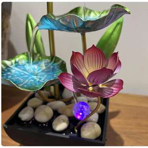 <span class=keywords><strong>Fontaine</strong></span> d'affichage d'eau créative pour petit bureau Pompe à eau de circulation Décoration d'humidificateur de <span class=keywords><strong>table</strong></span> <span class=keywords><strong>basse</strong></span> de salon - Product Image 5