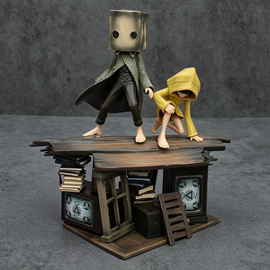 Little Nightmares II Manteau de pluie jaune Six Chef Nom Lady Xiao Ji Little <span class=keywords><strong>Lou</strong></span> Figurines et décorations en PVC - Product Image 3