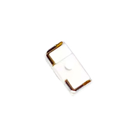 LED blanche 4020, vue latérale, 10000-15000K, 110 LM, 120 degrés, petites puces, montage en surface, lentille diffuse jaune