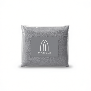 Copriletto Manemi in Cotone con Ricamo Paisley, Lavabile, per Uso Domestico, Varie Misure - Product Image 1