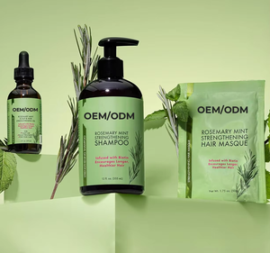 Mascarilla Capilar de Colágeno con Aceite de Argán, Romero y Menta, Mascarilla Fortalecedora para el Cabello, Reparación Profunda, Desintoxicación del Cuero Cabelludo, Tratamiento Capilar, Marca Privada - Product Image 4