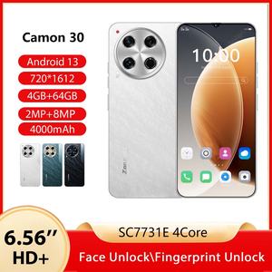 ZNNXECC Camon30 4+64GB โทรศัพท์มือถือสองซิม จอใหญ่ 6.6 นิ้ว หน้าจอ HD โปรเซสเซอร์ 4 คอร์ ขายส่งออนไลน์ ขายปลีก ภาษาฝรั่งเศส ภาษาเยอรมัน - Product Image 4