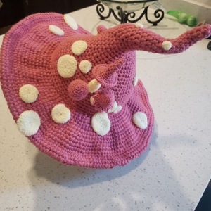 2025 Mới Đến Tay-Móc Nhiều Lớp Nấm Mũ Cho Nam Giới Và Phụ Nữ Thích Hợp Cho Vui Vẻ Bên Mũ - Product Image 4