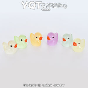 Los Patos de Resina Multicolor Más Populares, Figuras en Miniatura Luminosas para Manualidades, Jardín de Hadas, Casa de Muñecas, Adornos para Slime - Product Image 4