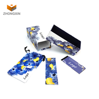 Tiroir de lunettes de soleil à logo personnalisé, boîte d'emballage en papier spécial, boîte extérieure de lunettes avec étui et chiffon