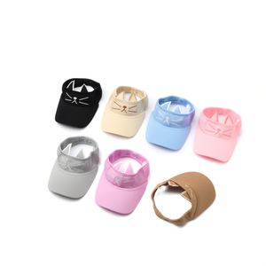 Gorra con Visera de Gato para Niños, Unisex, Talla Única, Poliéster y Algodón, Protección Solar, para Exteriores, Primavera/Verano, Visera Ajustable, Estilo con Personajes - Product Image 2