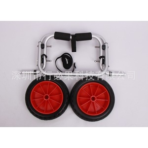 Carrito de aluminio para kayak con 2 ruedas, portátil, para transporte de canoa y tabla de paddle surf - Product Image 4