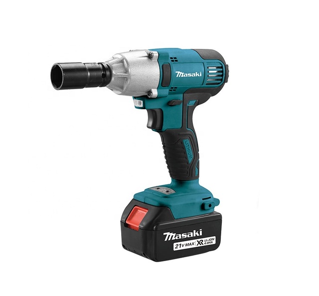 China Factory High Quality Construction Tools 21v Lithium Battery Cordless Brushless Wrench Electric Tool Power Tool
