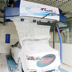 Sıcak satış kullanılan Leisuwash 360 mini fotoselli otomatik araba yıkama makinesi fiyat leisu yıkama