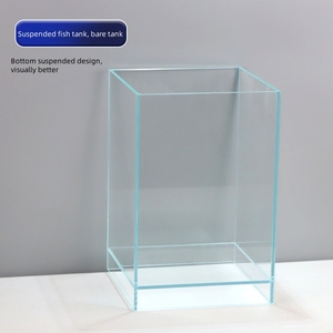 2025 lumière durable de réservoir de poissons d'<span class=keywords><strong>aquarium</strong></span> de l'acrylique LED de luxe avec la conception de plante en bambou pour le salon - Product Image 6