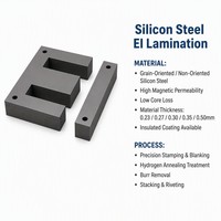 Laminage EI débavuré à bords lisses pour éviter les dommages à l'isolation lors du procédé d'enroulement