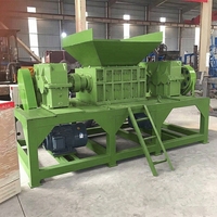 Déchiqueteur professionnel à double boîte de vitesses pour déchets électroniques, recyclage de cartes mères d'ordinateurs, téléphones portables, disques durs, téléviseurs, ordinateurs portables et autres déchets électroniques