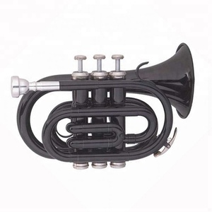 <span class=keywords><strong>Trompette</strong></span> de poche, <span class=keywords><strong>trompette</strong></span> d'entrée de gamme, rouge/vert/noir, <span class=keywords><strong>trompette</strong></span> colorée - Product Image 3