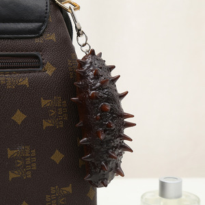 Bonne qualité Lidao Simulation Moyen Alliage <span class=keywords><strong>Porte</strong></span>-clés Pvc Photo Décoration Accessoires Mer Concombre Fruits De Mer <span class=keywords><strong>Porte</strong></span> Ornements Suspendus - Product Image 3