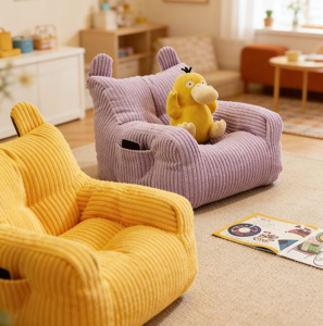 Divano Mini Pieghevole Moderno e Colorato in Schiuma ad Alta Densità, Reclinabile e Convertibile, per Bambini, Ideale per Sala Giochi e Camera da Letto - Product Image 6
