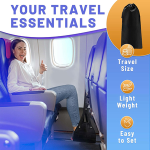 Poggiapiedi aereo perfetto amaca aereo poggiapiedi per rilassare i piedi amaca per gli accessori da viaggio aereo