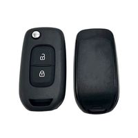 Coque de clé télécommande pliable pour Renault Sandero, Dacia Lodgy, Dokker, Duster, 2/3 boutons, lame VAC102 VA2, fabrication de clés de voiture Renault