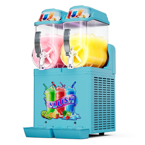 Machine à slush professionnelle à <span class=keywords><strong>double</strong></span> réservoir en acier inoxydable, grande capacité, 220V, <span class=keywords><strong>prix</strong></span> usine, certifiée CE, garantie <span class=keywords><strong>1</strong></span> an - Product Image 5