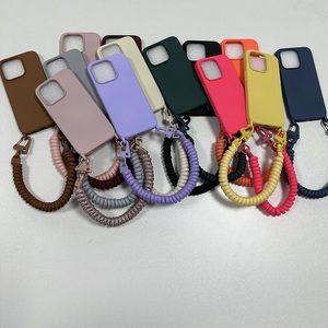 เคสโทรศัพท์ป้องกันการตกสายรัดข้อมือใหม่สำหรับ <span class=keywords><strong>iPhone</strong></span> 13 12 <span class=keywords><strong>XS</strong></span> ฝาครอบด้านหลังมือถือสำหรับ <span class=keywords><strong>iPhone</strong></span> 14 PRO <span class=keywords><strong>MAX</strong></span> - Product Image 4