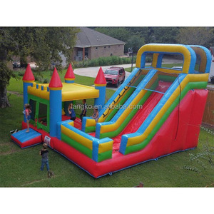 Combo Inflable Comercial para Fiestas, Ideal para Carnavales Infantiles, con Tobogán, Castillo Hinchable y Zona de Saltos - Product Image 2