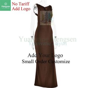 ชุดเดรสสำหรับงานพรอมฤดูร้อนของผู้หญิงชุดเดรสแม็กซี่แบบยืดได้ - Product Image 5