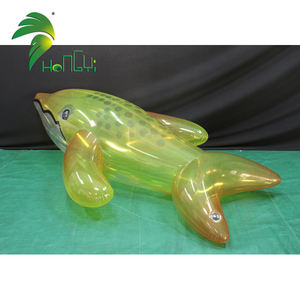 Jouets gonflables transparents en forme de baleine et de dauphin pour la piscine - Product Image 3