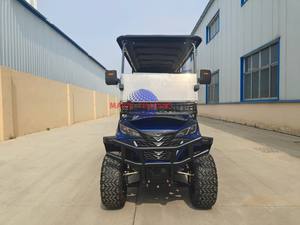 Voiture de golf de haute qualité à 6 places, 2+2 sièges, buggy de golf, chasse, pliable, fabriqué en Chine - Product Image 5