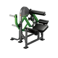 Machine de musculation dorsale à pression indépendante, robuste, en acier, de qualité commerciale, à charge par plaques, pour la musculation et la force en salle de sport