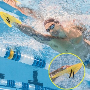 Paleta de natación de plástico de secado rápido para hombres y mujeres, equipo de entrenamiento, equipo deportivo para todas las estaciones - Product Image 2