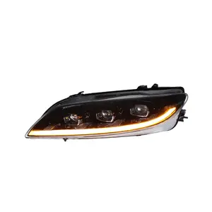 Conjunto de Faros LED para coche Mazda 6, conjunto de luces LED modificado para carrera, vista de moda, imagen grande, añadir para compartir, 2003- 2015