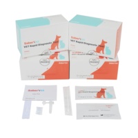 Test de diagnostic médical rapide en une étape, test vétérinaire canin pour la détection des anticorps contre le toxoplasmose, test Igm Toxo Igg Igm, kits de test en cassette