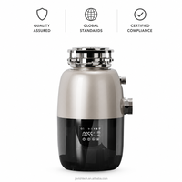Bk Supplier 1HP Brushless Quiet Motor ETL Stainless Steel Energy Efficient Class a Food Waste Disposer for Residential Sink Use