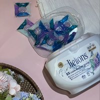Capsules de lessive concentrée 5-en-1 anti-taches, parfum longue durée, détergent jetable personnalisable, directement de l'usine