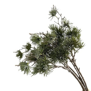 Rama <span class=keywords><strong>de</strong></span> Pino Artificial, Hoja Decorativa <span class=keywords><strong>de</strong></span> Thuja, Aguja <span class=keywords><strong>de</strong></span> Pino, Cedro, Pino <span class=keywords><strong>de</strong></span> Plástico, Larga Duración, Ecológico, para Interiores del Hogar - Product Image 4