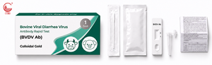 Kit de Prueba Rápida de Anticuerpos contra el Virus de la Diarrea Viral Bovina (BVDV) para Diagnóstico Veterinario de Ganado, ISO13485, OEM, ODM, 1 Prueba o 25 Pruebas - Product Image 6