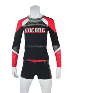 Atletische Cheerleading Outfits Hete Verkoop Op Maat Gemaakt Competitief Cheerleading Uniform