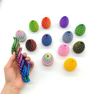 Jouet anti-stress œuf de dragon imprimé en 3D, boule sensorielle déformable, jouet relaxant pour soulager l'anxiété, cadeaux de Pâques pour enfants et adultes - Product Image 6