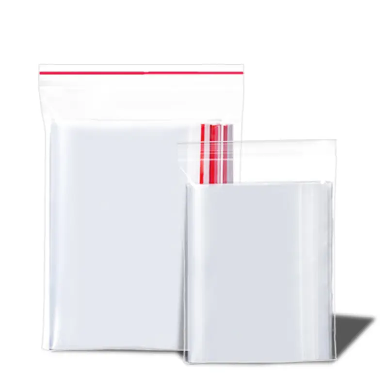 Пользовательские Logoretror Zip Lock сумка для хранения на молнии прозрачные пластиковые полиэтиленовые герметичные молнии для глубокой печати