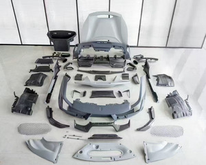 ชุดแต่งสไตล์ Pista สำหรับ <span class=keywords><strong>Ferrari</strong></span> <span class=keywords><strong>488</strong></span> <span class=keywords><strong>GTB</strong></span> แบบปรับแต่งเต็มรูปแบบ ผลิตจากวัสดุ PP+คาร์บอนไฟเบอร์แบบแห้ง - Product Image 2