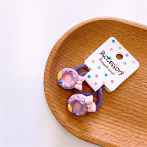 2 pz dolci da bambina elastici per capelli <span class=keywords><strong>con</strong></span> fiocchi a forma di fiori piccoli accessori per capelli per bambini - Product Image 6