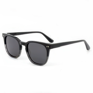 Kính mát MS AT6013 Acetate, logo tùy chỉnh, kiểu dáng cổ điển retro, gọng oval phân cực, unisex, mẫu phổ biến năm 2026 - Product Image 2