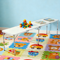 Table et chaises pliantes en alliage d'aluminium léger, camping, pique-nique, rouleau d'œufs, moderne, portable, extérieur, pliable, en plastique
