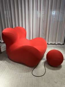 Ghế Sofa Gấu Lười Phong Cách Hiện Đại, Vải Sọc, Bọc Nệm Thoải Mái, Nội Thất Phòng Khách - Product Image 6