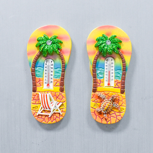 2020 artículos promocionales 3D resina imán de nevera con termómetro - Product Image 3