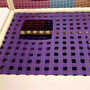 Accessoires de château coquin filet de forage filet de sangle pont de corde de fer trou de forage équipement d'amusement parc pour enfants intérieur - Product Image 1