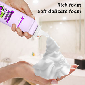 Mousse de espuma de ducha de 265ml, precio de fábrica de alta calidad, limpieza de la piel, espuma calmante de aminoácidos, lavado corporal, espuma blanqueadora de burbujas - Product Image 4